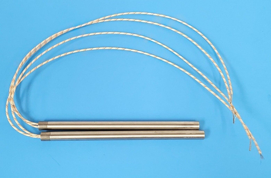 LOT OF 2 NEW WATLOW JBA111 FIREROD CARTRIDGE HEATER 1/2 IN. DIAMETER 240 VOLTS