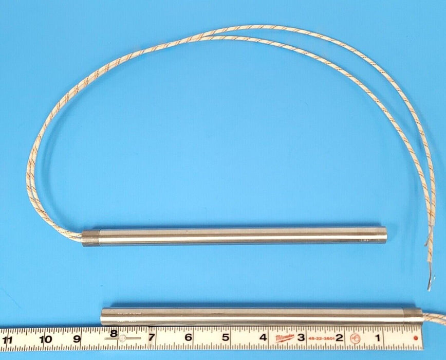 LOT OF 2 NEW WATLOW JBA111 FIREROD CARTRIDGE HEATER 1/2 IN. DIAMETER 240 VOLTS