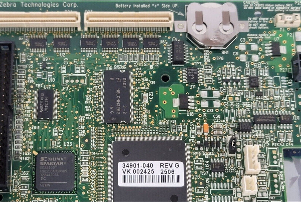 NEW ZEBRA 34901-040 REV. G MAIN LOGIC BOARD KIT Z110PAX4