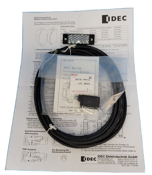 NEW IDEC SA1E-PP1C PHOTOELECTRIC SENSOR SA1EPP1C