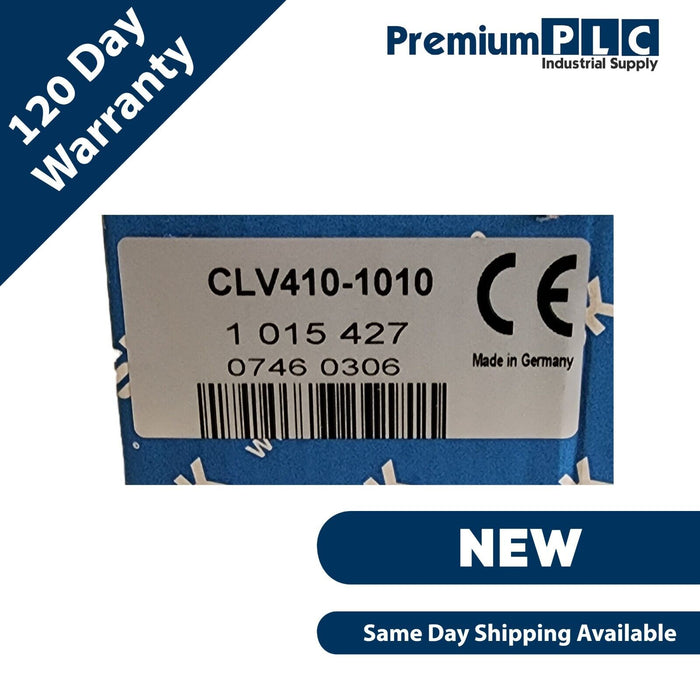 NEW SICK CLV410-1010 / 1015427 MID-RANGE BAR CODE SCANNER V1.70 SOFTWARE