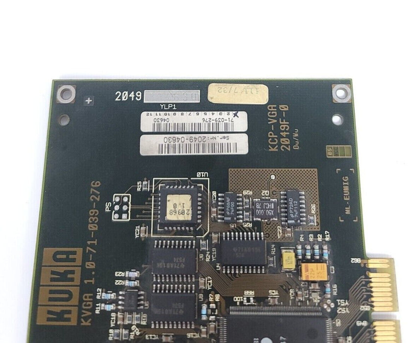 KUKA KVGA-1.0-71-039-276 PC BOARD VGA VIDEO CARD