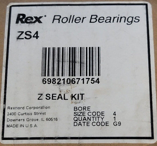 LOT OF 2 NEW REXNORD ZS4 Z SEAL KITS
