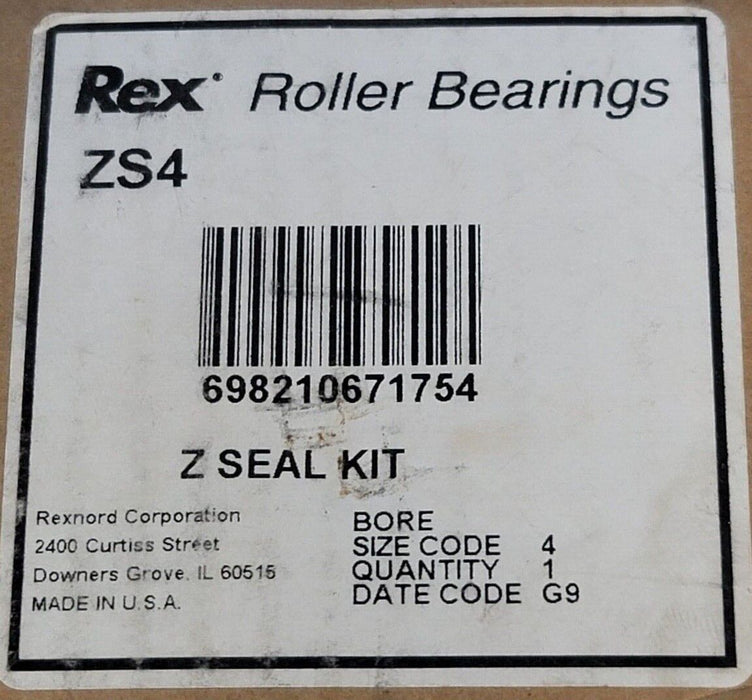 LOT OF 2 NEW REXNORD ZS4 Z SEAL KITS