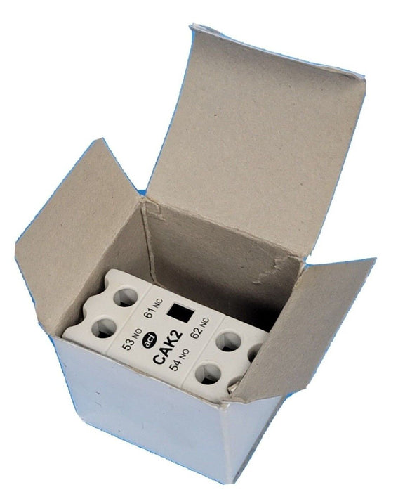 NIB ACI 135082 AUXILIARY CONTACT BLOCK CAK2-211