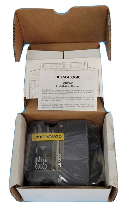 NEW DATALOGIC 93A301067 CBX100 CONNECTION BOX COMPACT
