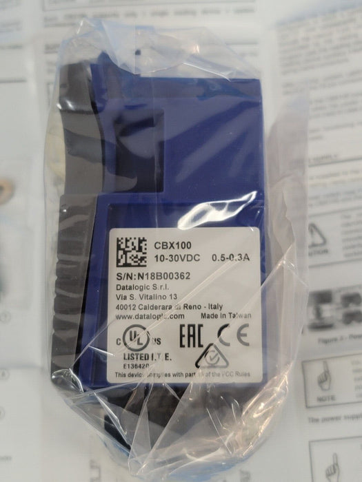 NEW DATALOGIC 93A301067 CBX100 CONNECTION BOX COMPACT
