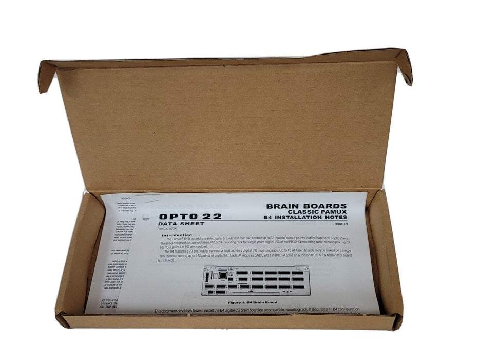 NEW OPTO 22 B4 32PT DIGITAL BRAINBOARD CLASSIC PAMUX * NO SOFTWARE
