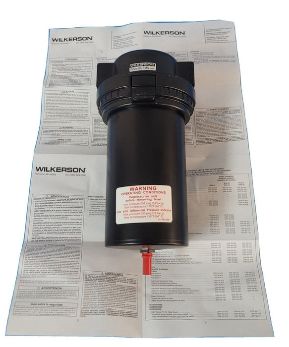 NIB WILKERSON WSA-06-FM0 LIQUID SEPARATOR WSA06FM0