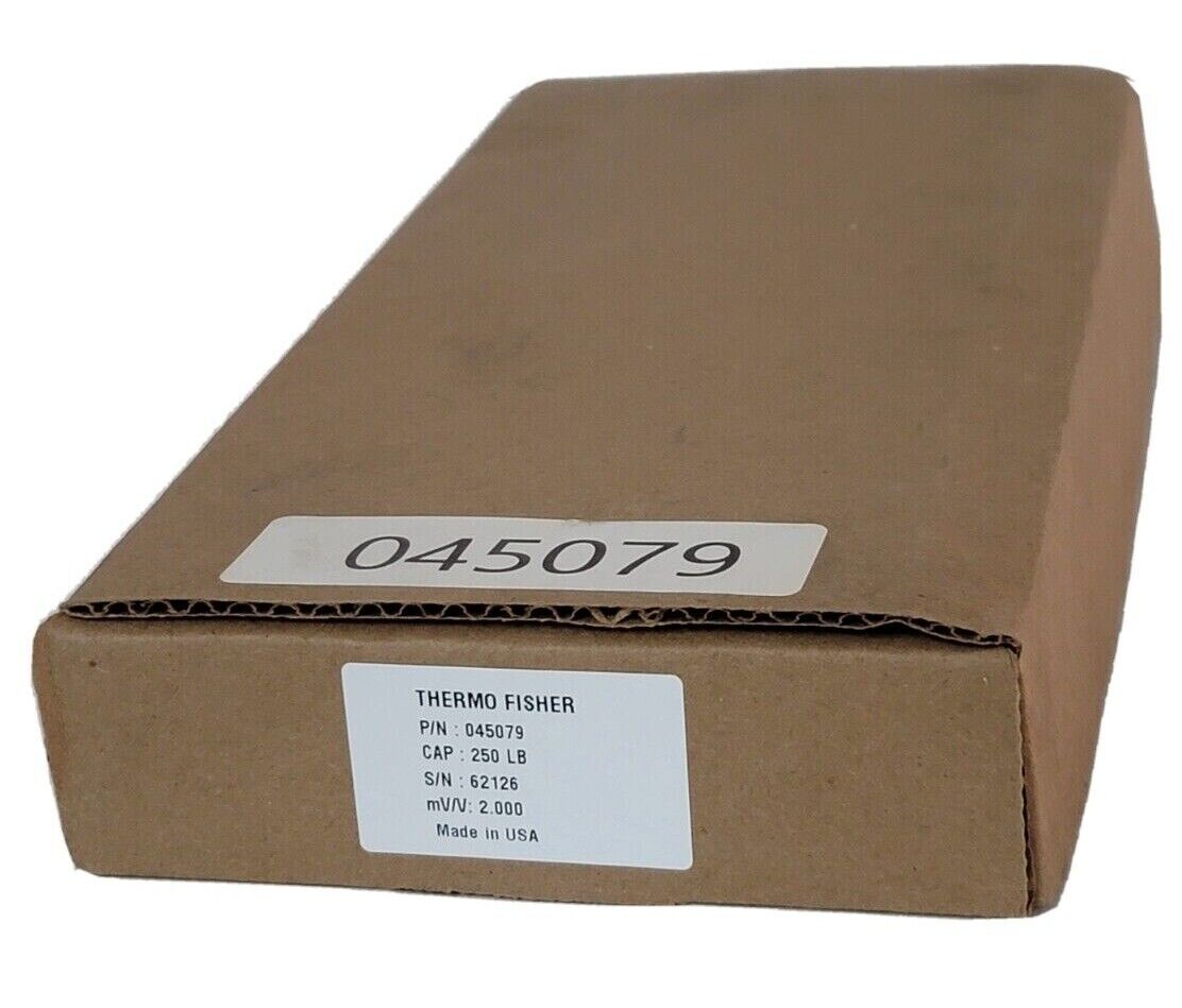NIB THERMO FISHER P/N: 045079 LOAD CELL CAP: 250 LB MV/V: 2.000