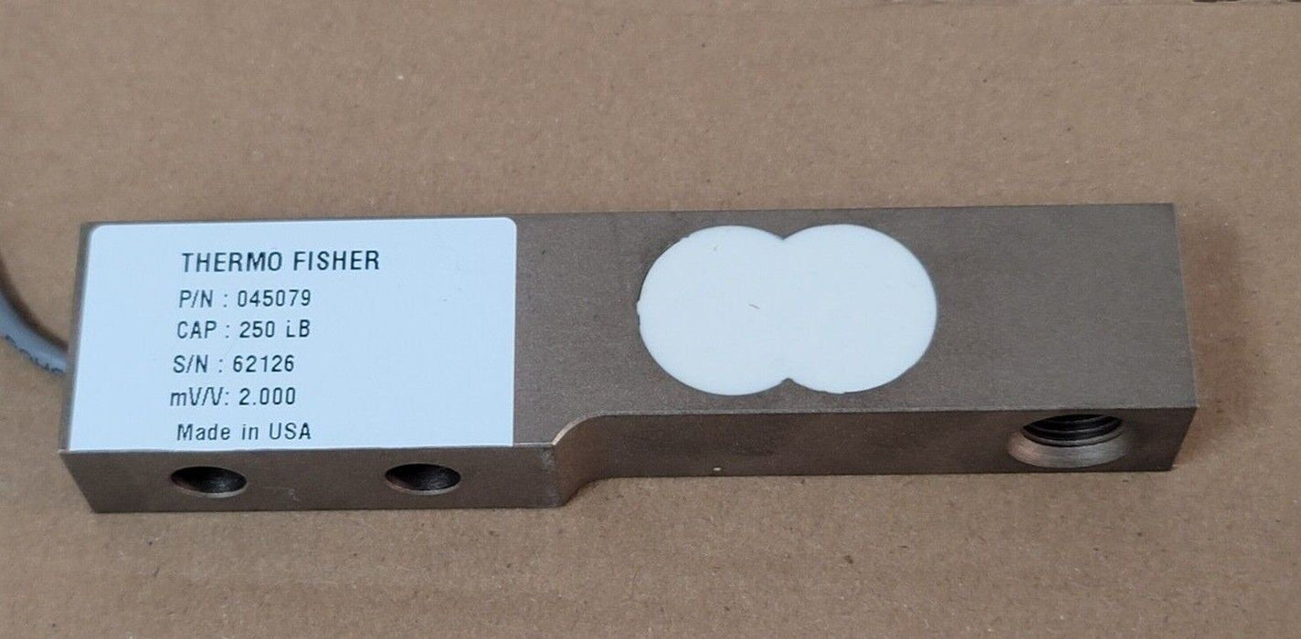 NIB THERMO FISHER P/N: 045079 LOAD CELL CAP: 250 LB MV/V: 2.000