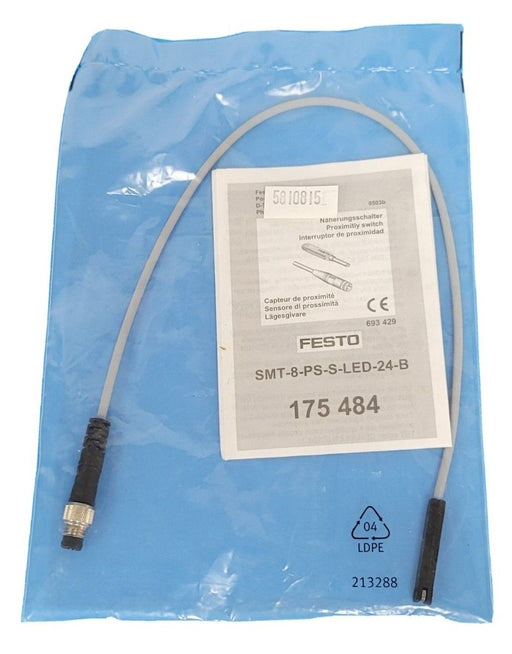 NEW FESTO SMT-8-PS-LED-24-B PROXIMITY SENSOR 175484