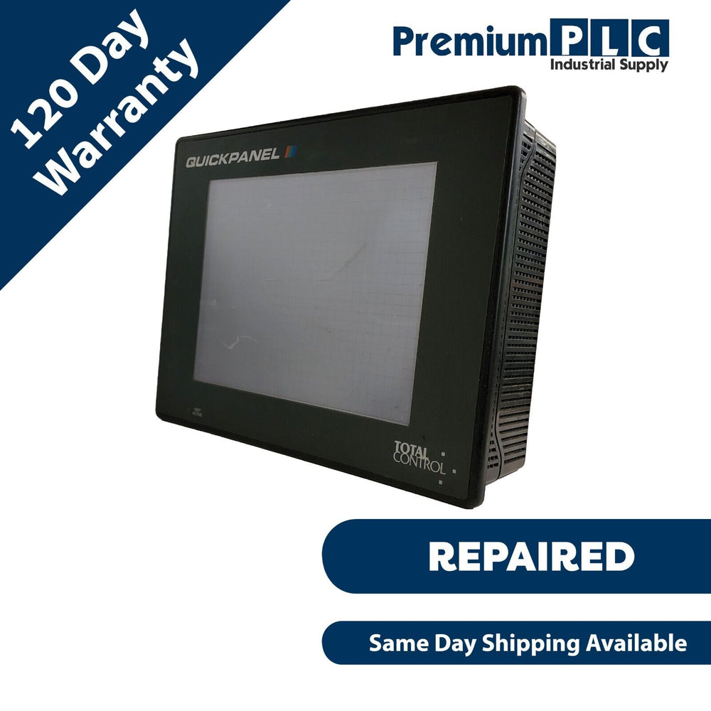 GE FANUC TOTAL CONTROL CQPI31200C2P-A QUICKPANEL W/ QPI-MBP-201-G MODBUSPLUS