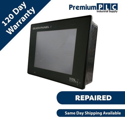 GE FANUC TOTAL CONTROL CQPI31200C2P-A QUICKPANEL W/ QPI-MBP-201-G MODBUSPLUS