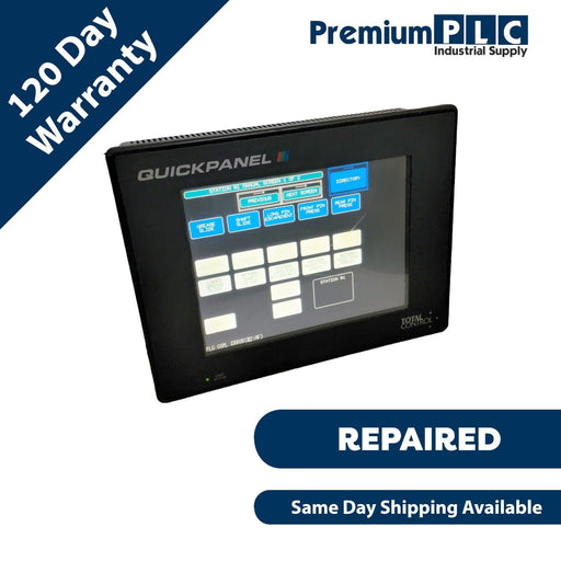 GE FANUC TOTAL CONTROL CQPI31200C2P-A QUICKPANEL W/ QPI-MBP-201-G MODBUSPLUS