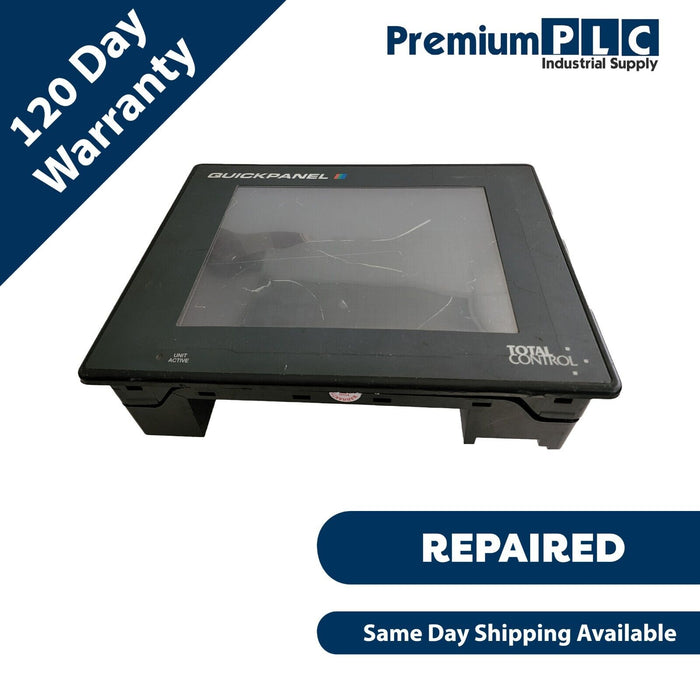 GE FANUC TOTAL CONTROL CQPI31200C2P-A QUICKPANEL W/ QPI-MBP-201-G MODBUSPLUS