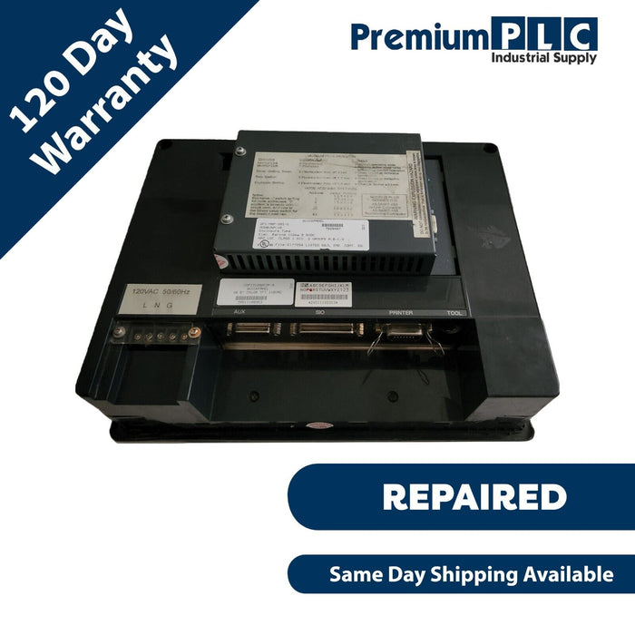 GE FANUC TOTAL CONTROL CQPI31200C2P-A QUICKPANEL W/ QPI-MBP-201-G MODBUSPLUS