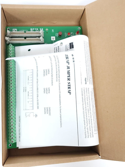 NEW OPTO 22 G4PB32H SNAP I/O MOUNTING RACK G4 32 CHANNEL