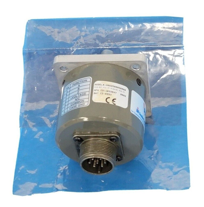 NEW DYNAPAR HR52500050000 ENCODER 3/8'' SHT FLG MT 5-26VDC END MT