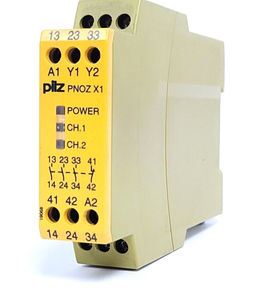 PILZ PNOZ X1 24VAC/DC 3n/o 1n/c SAFETY RELAY 774300 PNOZX1