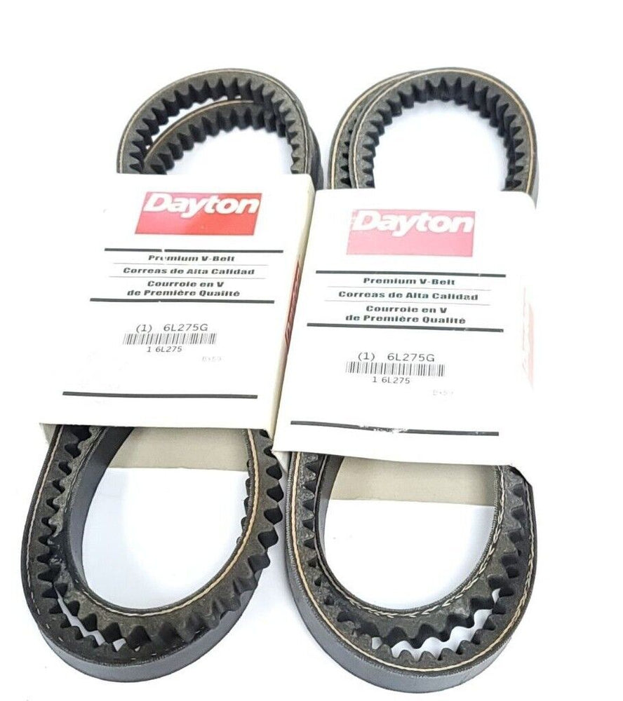 LOT OF 2 NEW DAYTON 6L275G PREMIUM COGGED V-BELTS BX-59 62'' BX59