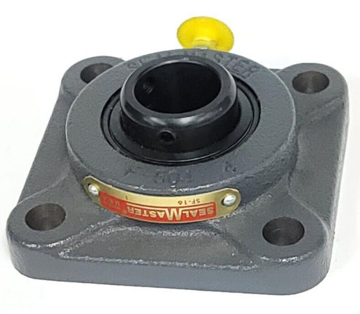 NEW SEALMASTER SF-16 FLANGE MOUNT BEARING 4 BOLT 1  BORE