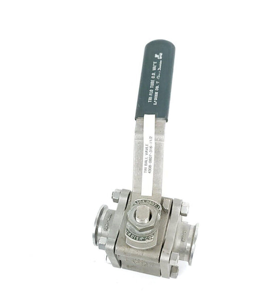 NEW LADISH 4308-0807-15 BALL VALVE 1-1/2'' 316SS 4308-0807 4308080715