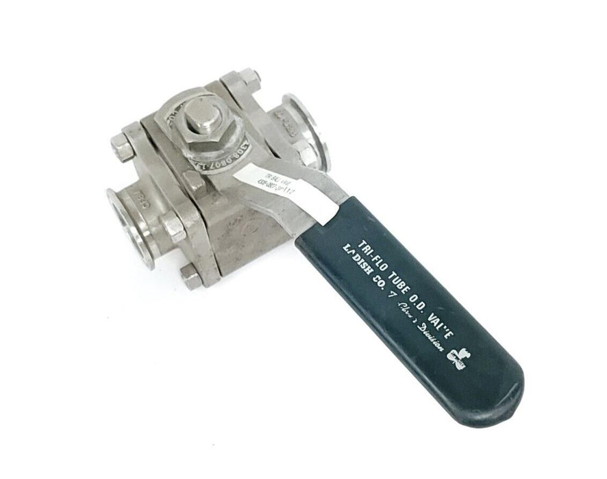 NEW LADISH 4308-0807-15 BALL VALVE 1-1/2'' 316SS 4308-0807 4308080715