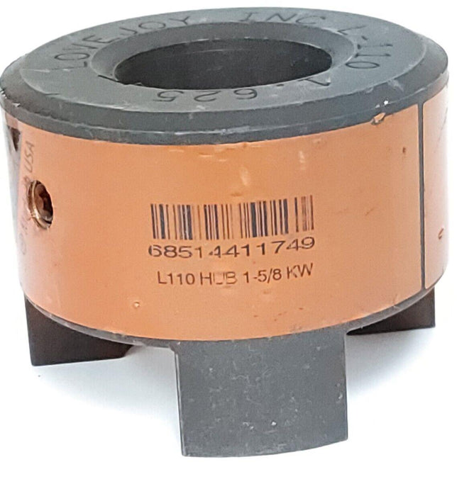 NEW LOVEJOY L-110 1.625 JAW COUPLING L110 HUB 1-5/8 KW 68514411749