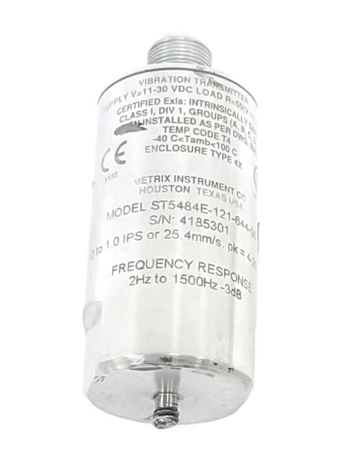 METRIX VIBRATION ST5484E-121-644-00 TRANSMITTER