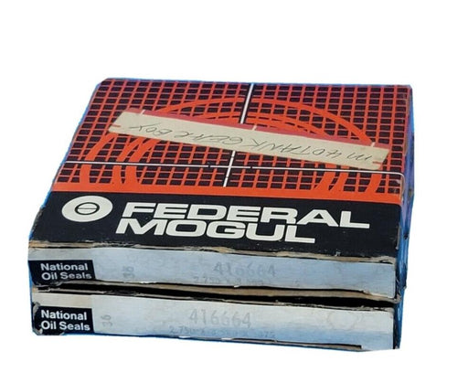 LOT OF 2 NIB FEDERAL MOGUL 416664 OIL SEALS 2.750X3.500X.375