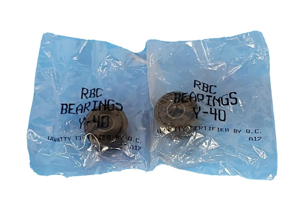 LOT OF 2 NIB RBC Y40 CAM FOLLOWERS AND YOKE ROLLERS Y-40