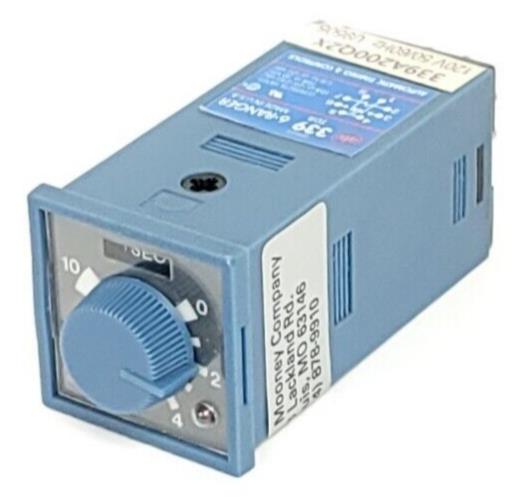 MARSH BELLOFRAM ATC 339A-200-Q-2-X TIME DELAY RELAY 1-10 SEC/MIN/HR 120V AC