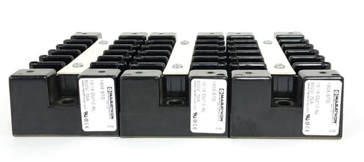 LOT OF 3 NEW MARATHON SPECIAL PRODUCTS 1608STD BARRIER TERMINAL BLOCKS 600V