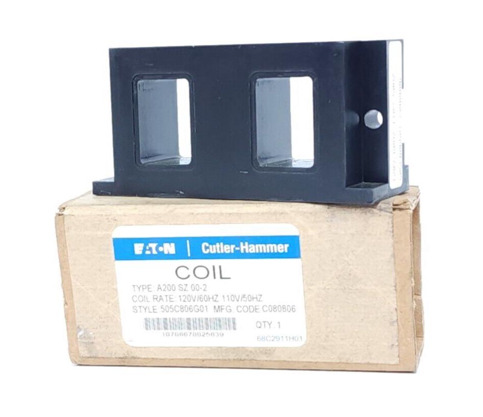 NEW EATON CUTLER-HAMMER 505C806G01 COIL A200 SIZE 00-2 110/120V 50/60Hz