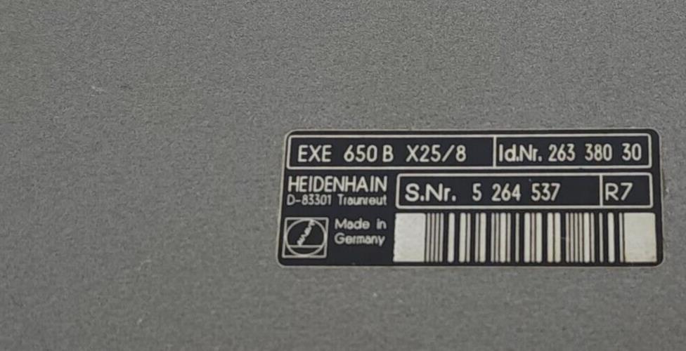HEIDENHAIN EXE 650B X25/8 / EXE650BX258 INTERPULATION BOX 263-380-30 / 26338030