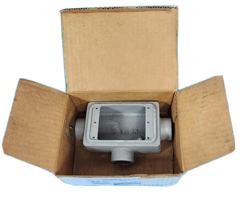 NEW EGS APPLETON APPFSCT175 3/4'' MALLABLE IRON FS-FD CS DEV BOX