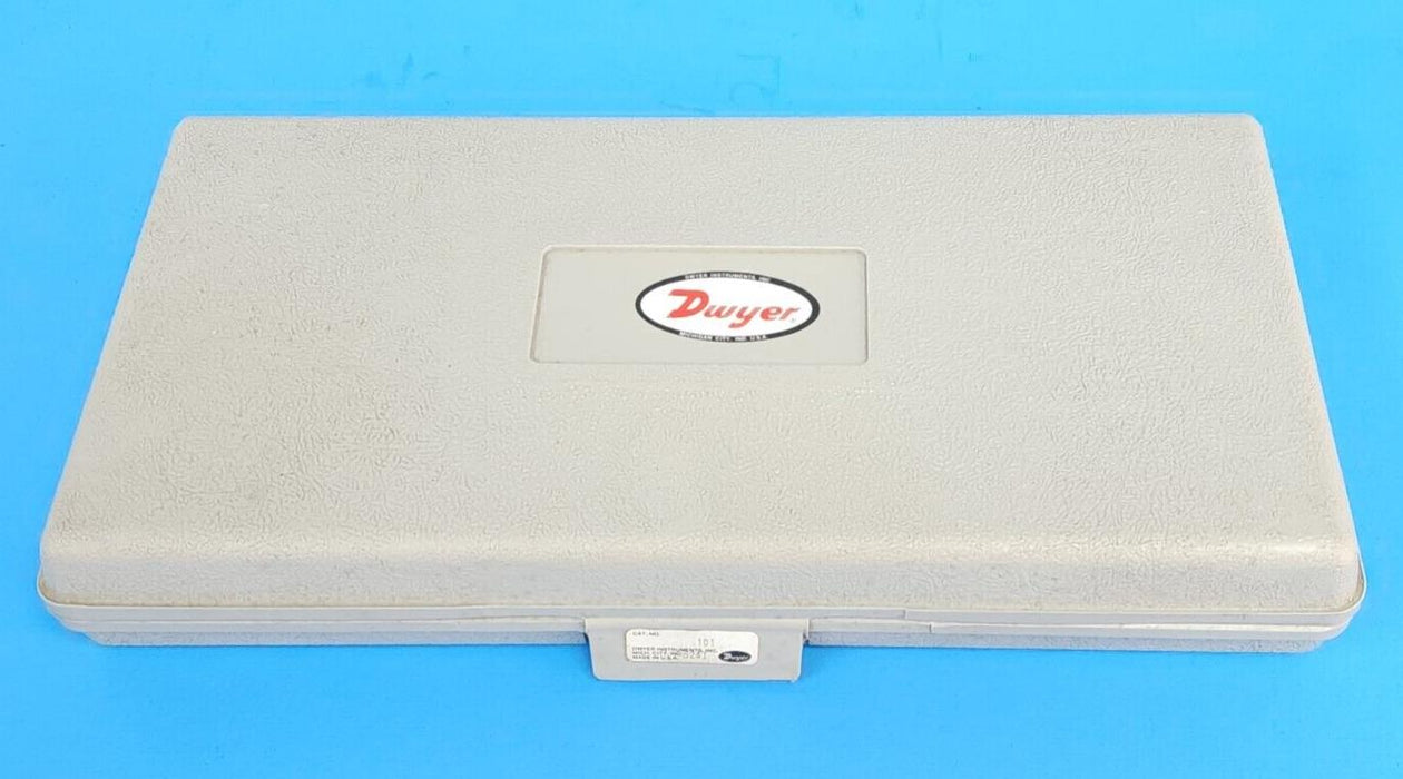 NEW DWYER INSTRUMENTS 101 SOLID PLASTIC PORTABLE GAGE