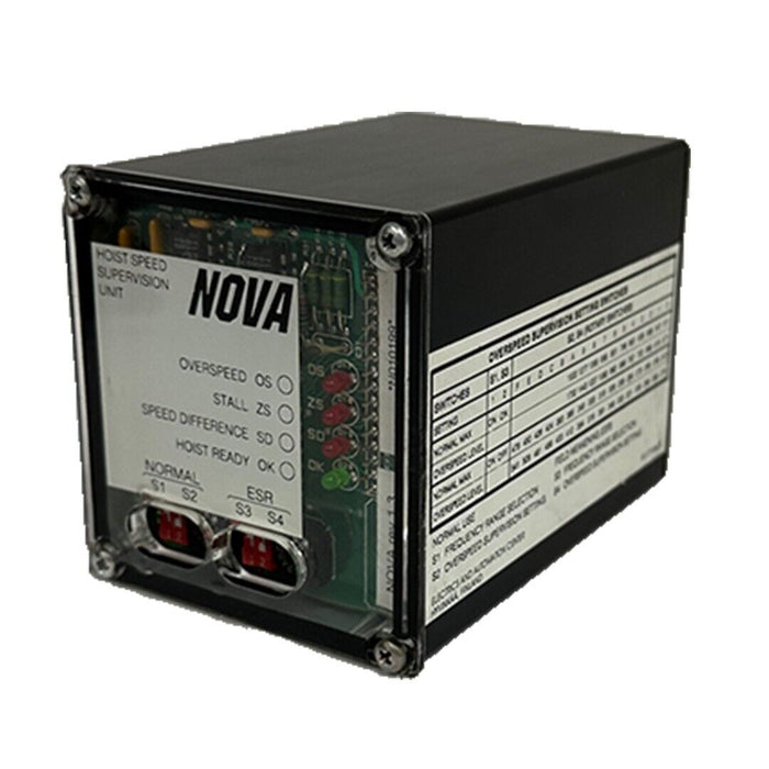 NOVA HOIST SPEED SUPERVISION UNIT REV. 1.3 N010199