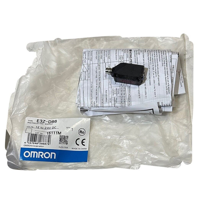 NEW OMRON E3Z-D86 / E3ZD86 PHOTOELECTRIC SWITCH 12-24VDC