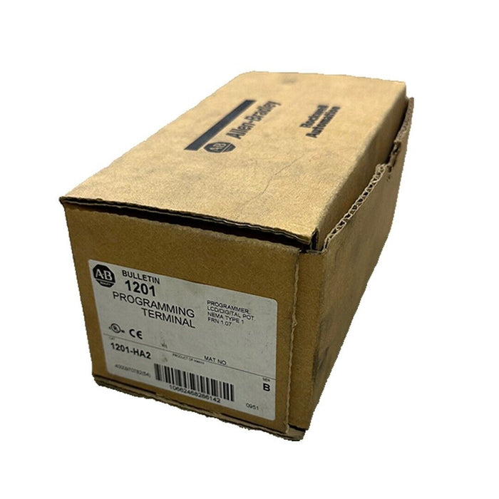 NEW ALLEN BRADLEY 1201-HA2 /B PROGRAMMING TERMINAL LCD/DIGITAL FRN: 1.07 1201HA2