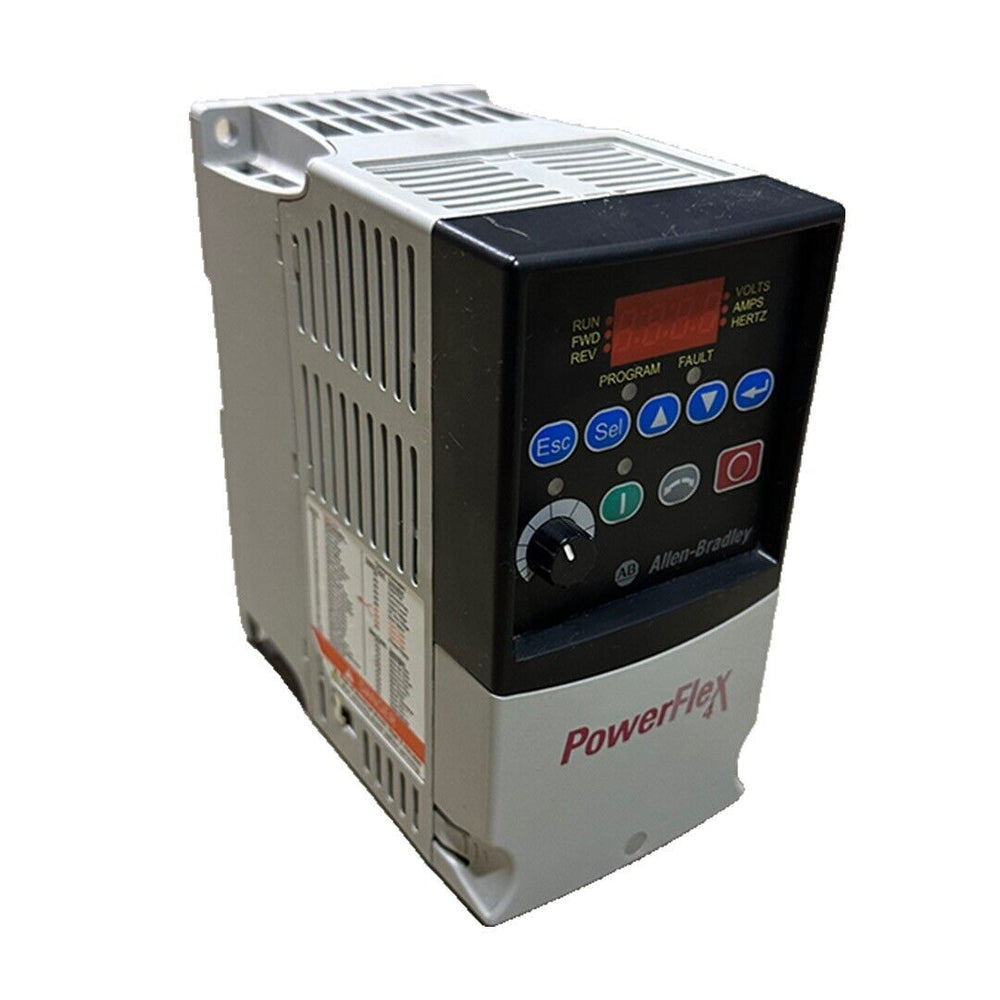 ALLEN BRADLEY 22A-D2P3N104 /A POWERFLEX 4 AC DRIVE 0.75kW/1.0HP 22AD2P3N104