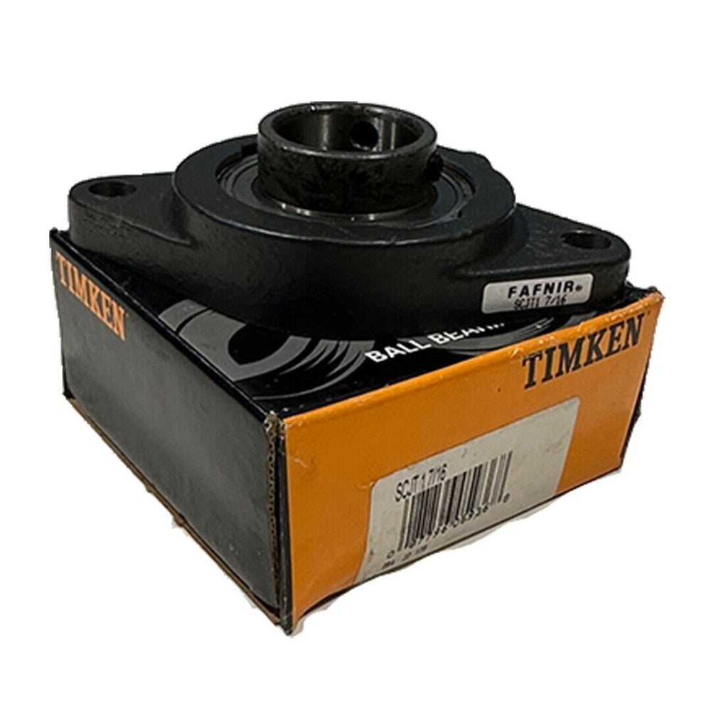 NEW TIMKEN SCJT 1 7/16 / SCJT1716 FLANGE MOUNT BEARING 1-7/16'' F2B-VSC-107