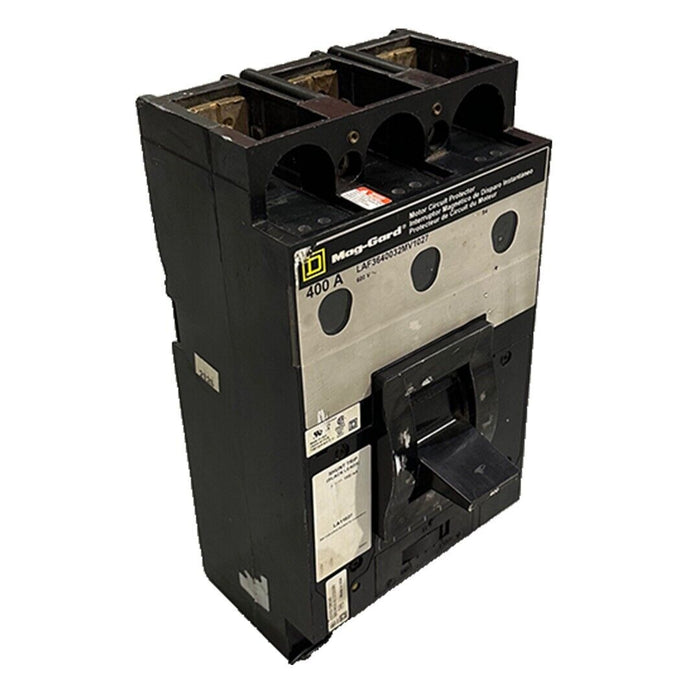 SQUARE D LAF3640032MV1027 MAG-GARD CIRCUIT BREAKER 400A 600V 3P LA11027