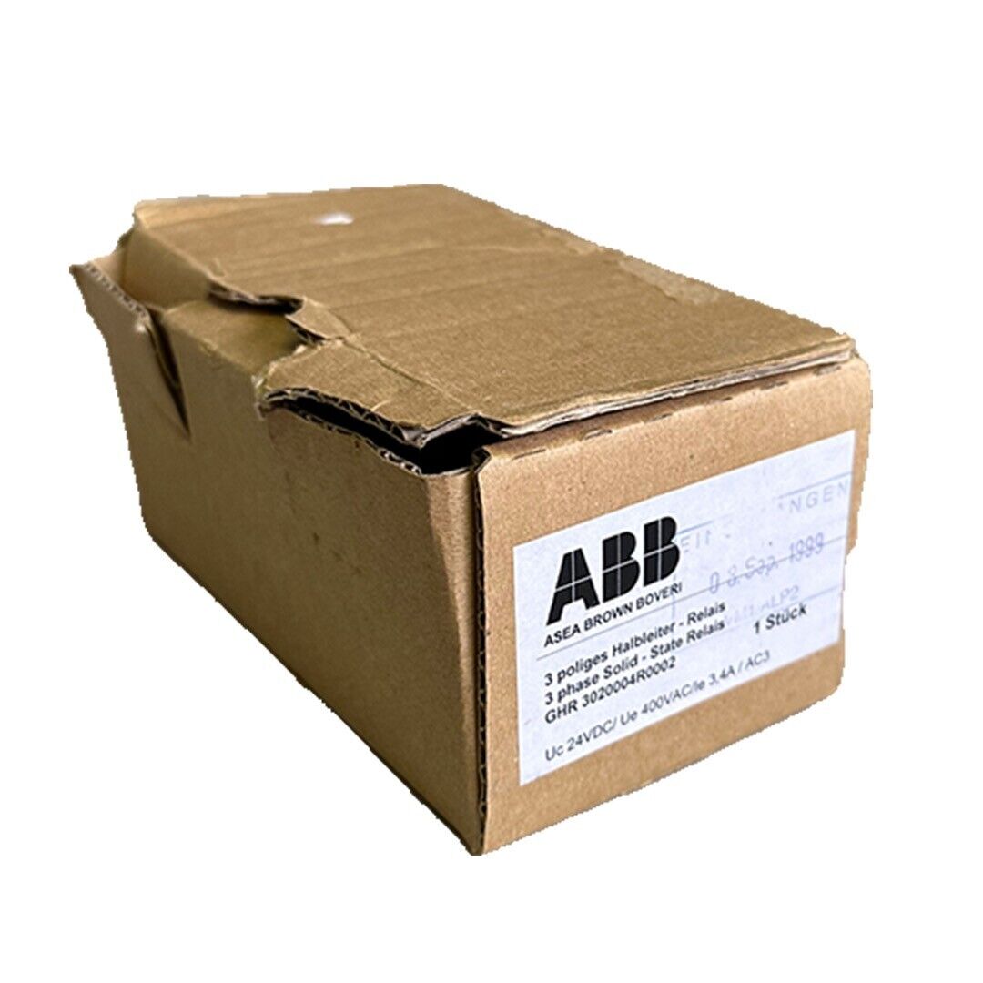 NEW ABB HDS-R2 / HDSR2 SOLID STATE RELAY 3PHASE GHR 3020004R0002 24VDC ...