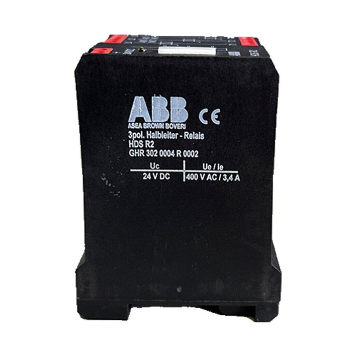 NEW ABB HDS-R2 / HDSR2 SOLID STATE RELAY 3PHASE GHR 3020004R0002 24VDC
