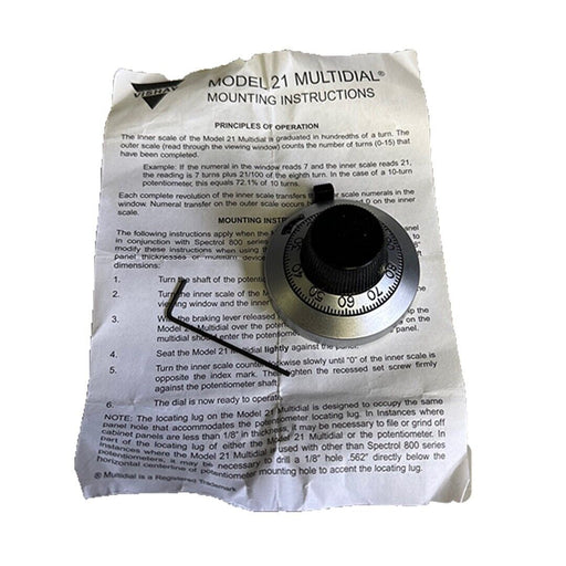 NEW VISHAY 21-1-11 / 21111 MODEL 21 MULTIDIAL FOR VERNIER SCALE