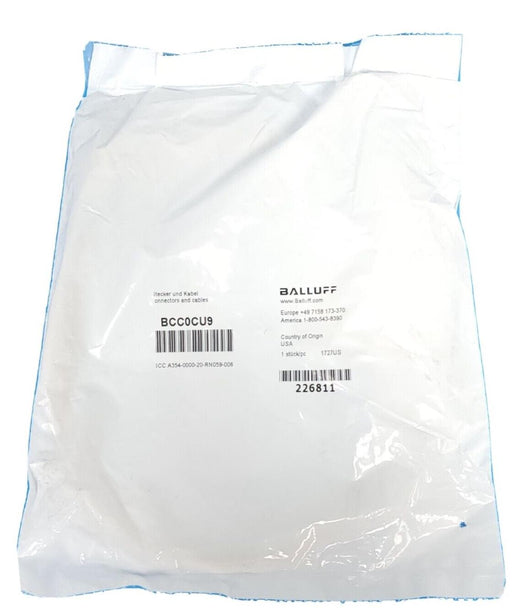 NEW BALLUFF BCC A354-0000-20-RN059-006 (BCC0CU9) RECEPTACLE