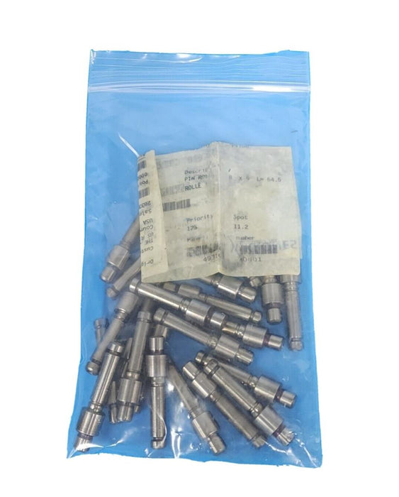 LOT OF 22 KRONES 809727008N PIN ROLLERS