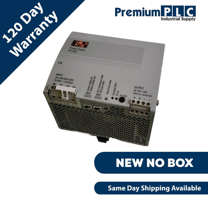 NEW B&R 0PS320.1 / OPS320.1 REV. C0 ACOPOS POWER SUPPLY 24VDC, 3-PHASE, 20A